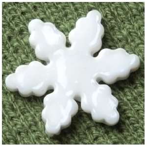   Better Homes & Gardens Glass Snowflake Pebbles #25653