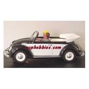  Pink Kar   VW Beetle Convertible Black Slot Car (Slot Cars 