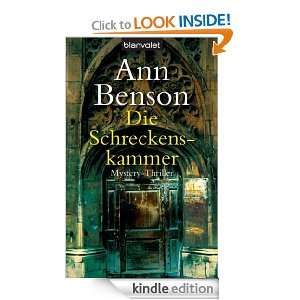 Die Schreckenskammer Mystery Thriller (German Edition) Ann Benson 