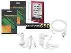 Charger USB Cable Screen Protector Bundle for Sony Reader Touch 