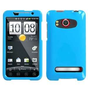  HTC EVO 4G Natural Turquoise Phone Protector Cover (free 