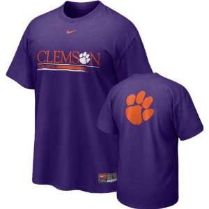  Clemson Tigers Nike New Orchid Official 2010 Football 