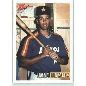  1993 Bowman #292 Jimmy Gonzalez   Houston Astros (Baseball 