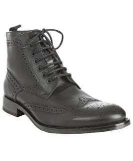 Kenneth Cole New York black leather Quick Think lace up wingtip 