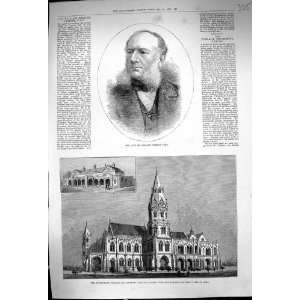 1883 Government College Lahore Punjaub University Senate Hall William 