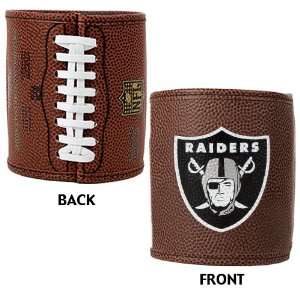   NFL Football Can Coozy Holder (Real Wilson Leather)