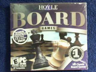   CASE HOYLE BOARD GAMES CD ROM 18 GAMES Window 756059114471  