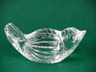 New Waterford Crystal Song Bird Figurine from Ireland  
