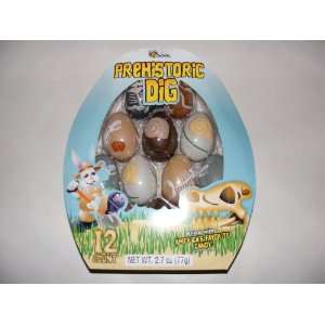  Prehistoric Dig Easter Eggs with Candy 12 Count Toys 