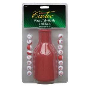  Cuetec Plastic Tally Bottle and Balls Clam Pack Sports 