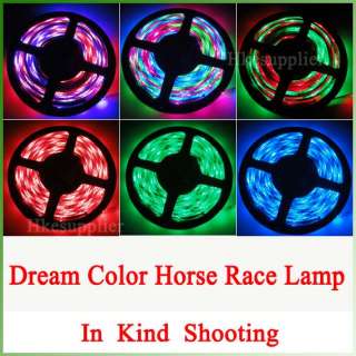 5M Dream Color 5050 RGB SMD Horse Race Lamp Led Strip  