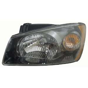  OE Replacement Kia Spectra Driver Side Headlight Assembly 