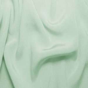  Silk Fabric Crepe Back Satin Whisper Green