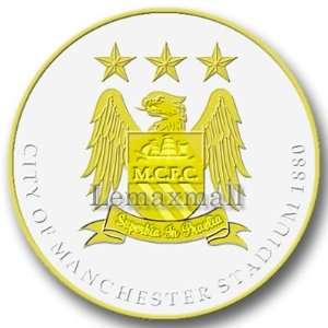 UK Soccer Football Club Coin Series Manchester City FC:  