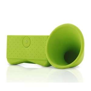  Horn Stand for Iphone 4S Green Portable Horn Speaker 
