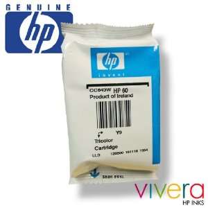  HP 60 Tri color Ink Cartridge (CC643WN) Electronics