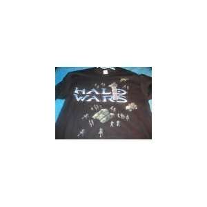  Halo Wars Vehicles Black T shirt 2XLarge Toys & Games