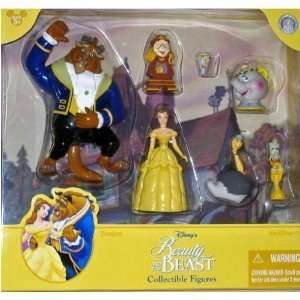 Disney Beauty and the Beast 7 pc. (PVC   Non Articulating) Figure Set 