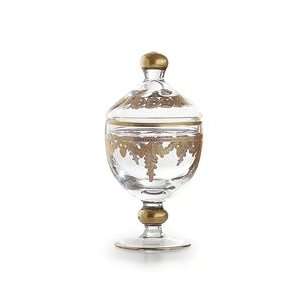 Arte Italica Baroque Gold Small Canister:  Kitchen & Dining
