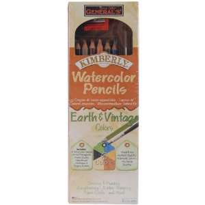   Watercolor Pencils, Earth and Vintage Colors Arts, Crafts & Sewing