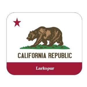  US State Flag   Larkspur, California (CA) Mouse Pad 