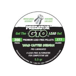   .177 Cal, 5.5 Grains, Wadcutter, Lead Free, 200ct