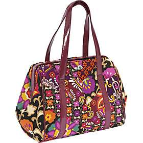 Vera Bradley Frame Satchel Suzani   