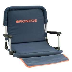  Denver Broncos NFL Deluxe Stadium Seat: Sports & Outdoors
