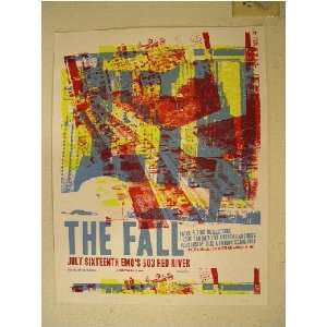  The Fall Silk Screen Poster 