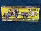 Airfix 172 Scale WW II,US Willys MB Jeep and Trailer,Sealed in Bag,No 