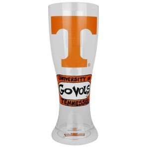 Tennessee Volunteers Hand Painted Pilsner Glass Sports 