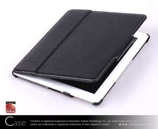 YOOBAO Slim Smart Genuine Leather Magic Case for iPad 2  