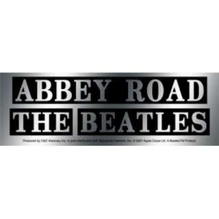  The Beatles   Abbey Road Black on Shiny Silver Chrome 