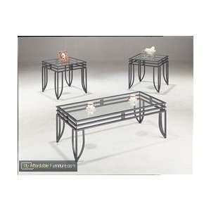  Matrix Black Occasional Table Set 7140 by Coaster 