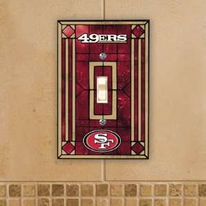  San Francisco 49ers Art Glass Switch Cover Sports 