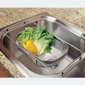 Amco Over the Sink Colander, Stainless Steel  Kitchen 