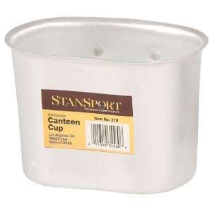  Stansport 270 Aluminum Canteen Cup: Sports & Outdoors