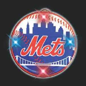  New York Mets   Blank flashing pin necklace with major 