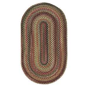  7 x 9 Oval Olive by Capel Rugs In The Valley Collection 