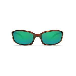  Costa del Mar Brine 400G Green Sunglasses: Sports 