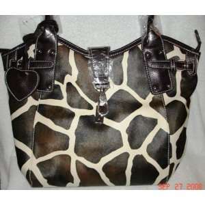  Designer Inspired Giraffe Print Handbag Tote Everything 
