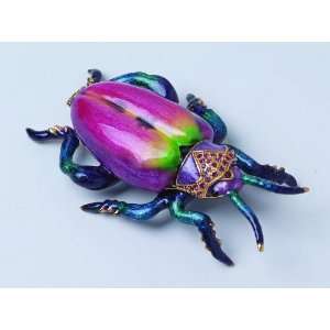  Bug Bee bejeweled jewelry box: Home & Kitchen