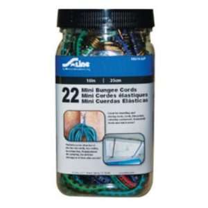    S Line 10 Mini Bungee Cords 22 Piece Container Electronics