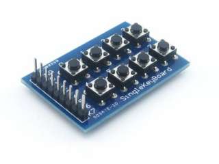 Arduino Mini 2x4 Single Keypad  