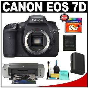  Canon EOS 7D Digital SLR Camera Body (Outfit Box) with Canon 