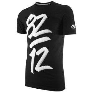 Nike 82 12 T Shirt   Mens   Sport Inspired   Clothing   Black