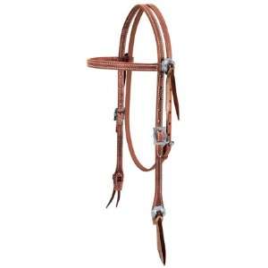  Weaver Leather Stockman Browband Headstall Sports 