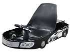 kids electric battery powered ride on toy black go kart 36v volts