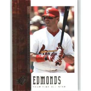 2006 SPx Spectrum #88 Jim Edmonds   St. Louis Cardinals (Rainbow Foil 
