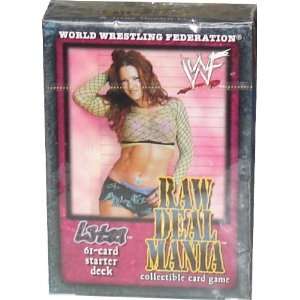 WWE Raw Deal Mania Starter Deck Lita Toys & Games